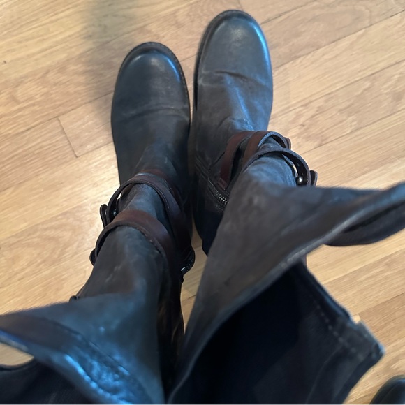 A.S.98 Bradley Boho Mid-calf Distressed Boots - Picture 13 of 14